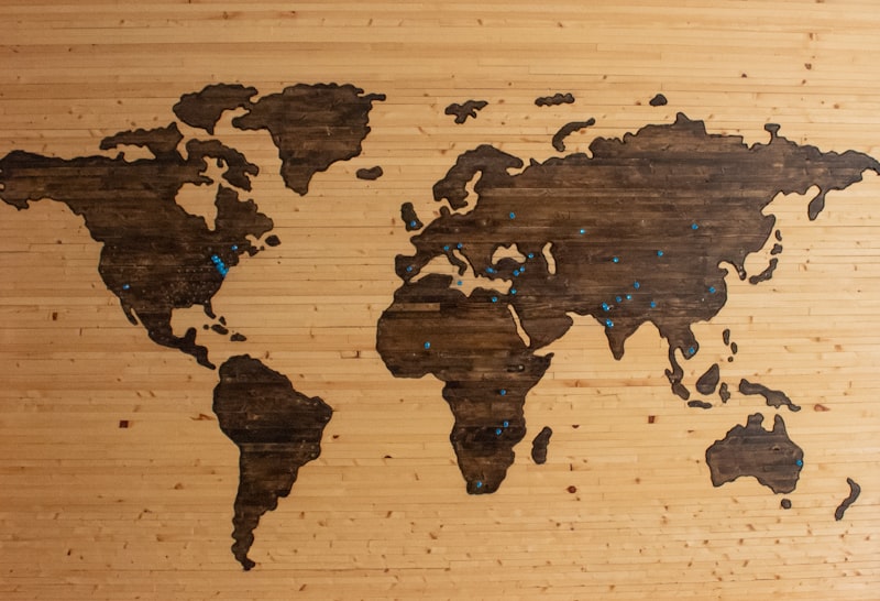 Global chemistry competitions map